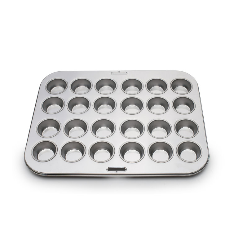 Fox run stainless shop steel muffin pan